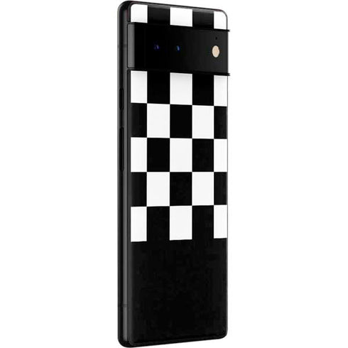 Checkerboard Split Google Pixel 6 Skin